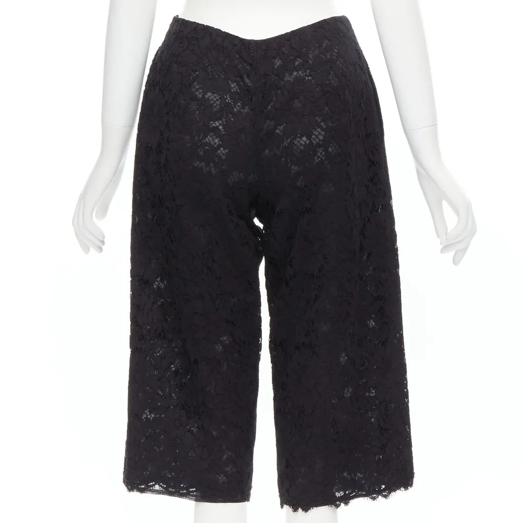 Valentino Patchwork Shorts Black Never worn - Box View