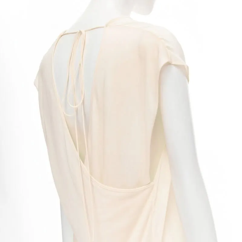 The Row Silk Modal Vest Beige Silk Never worn - Back View