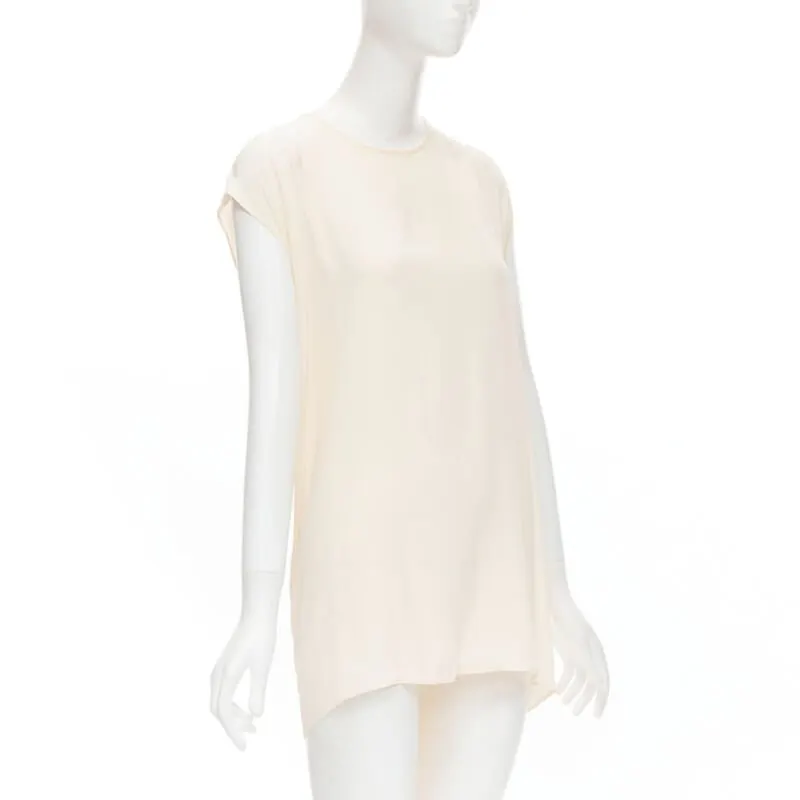 The Row Silk Modal Vest Beige Silk Never worn - Inside View