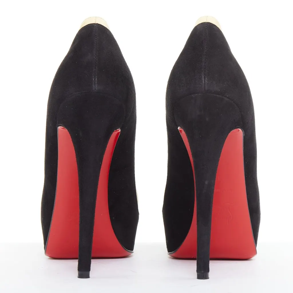 Christian Louboutin Mago 140 Beige Leather Good - Box View