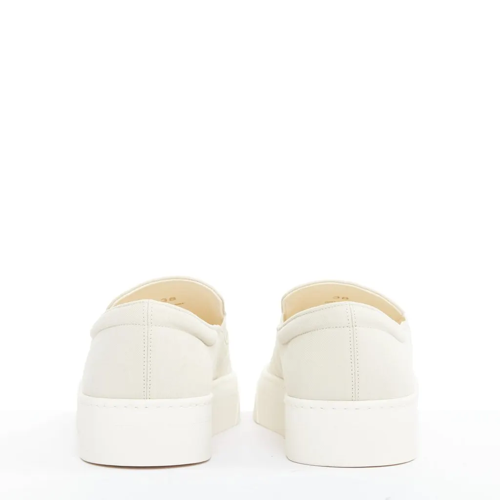 The Row Ecru Trainers Ecru Very good - Box View