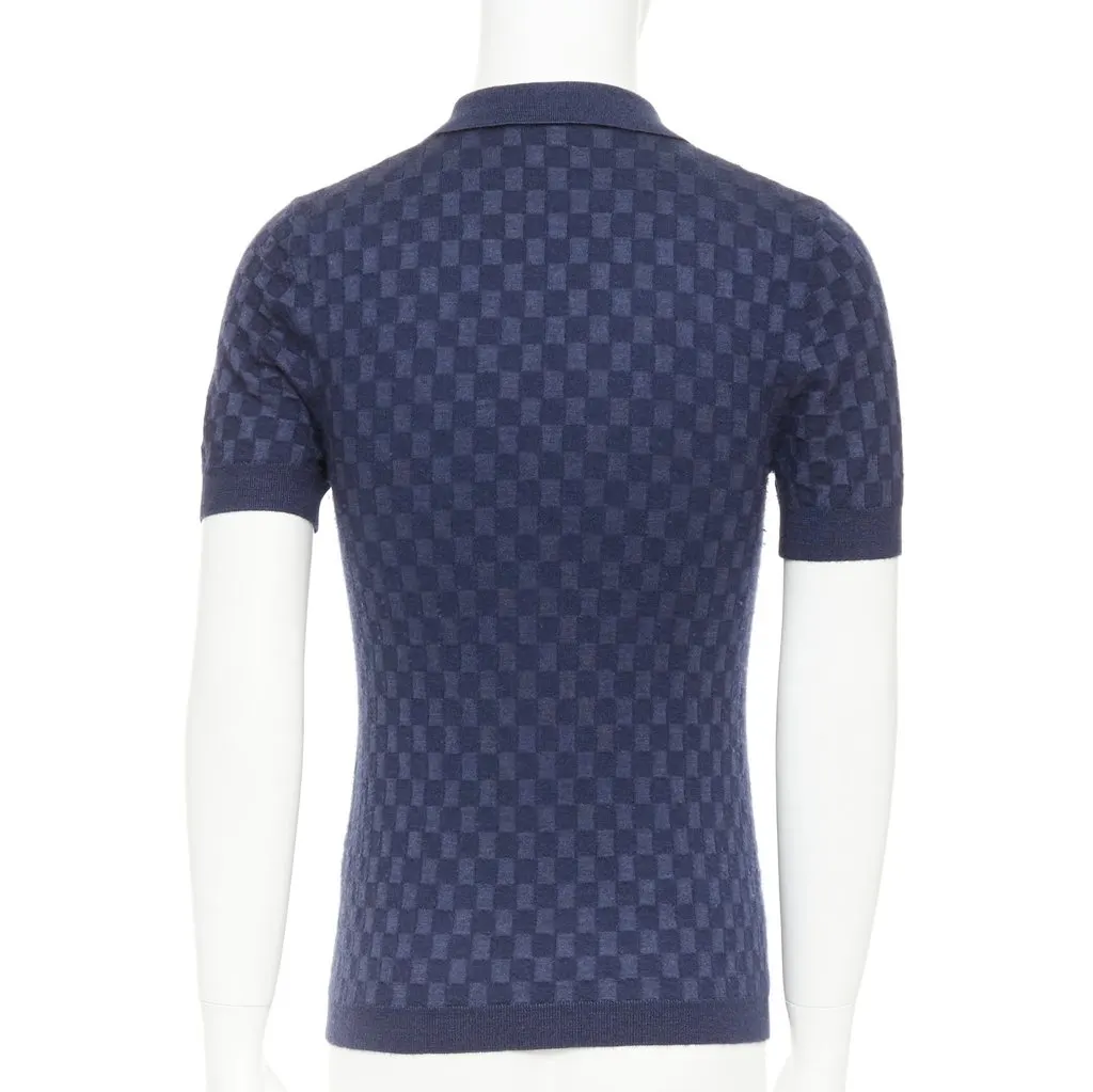 Louis Vuitton Navy Polo Shirt Navy Good - Box View