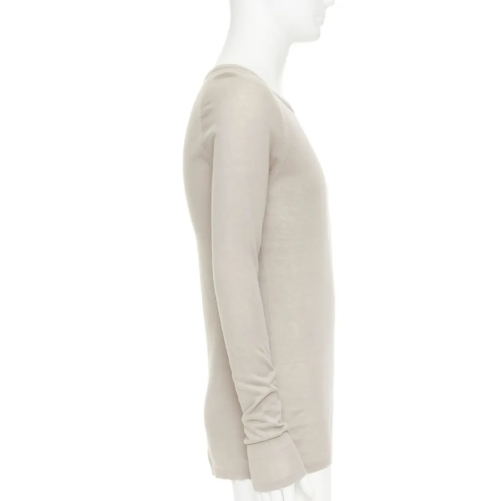 Louis Vuitton Khaki Cotton Knitwear Khaki Cotton Fair - Model View