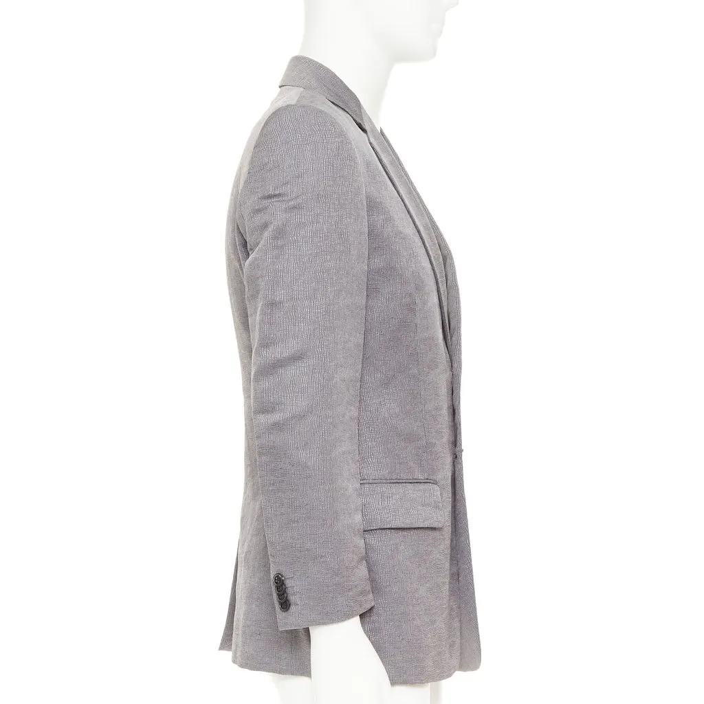 Giorgio Armani Grey Jacket Grey Very good - Model View