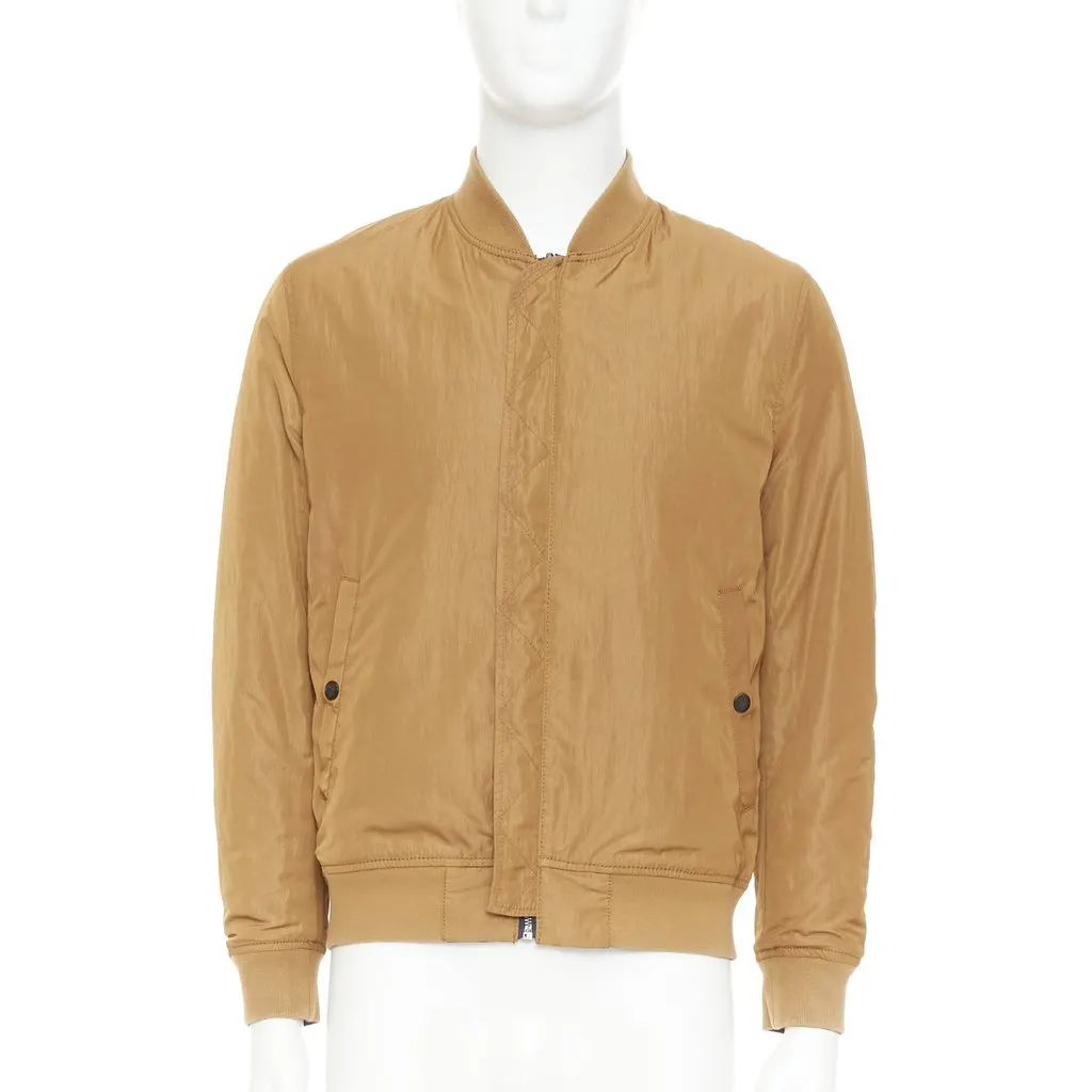 Unsigned Brown Cotton Coat Brown Cotton Very good - Model View