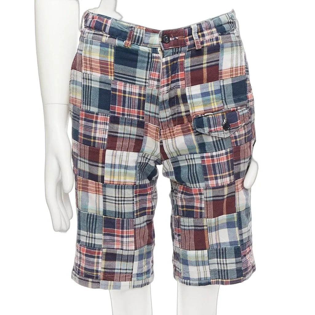 Engineered Garments Distressed Denim Shorts MultiColor Cotton Good - Front View