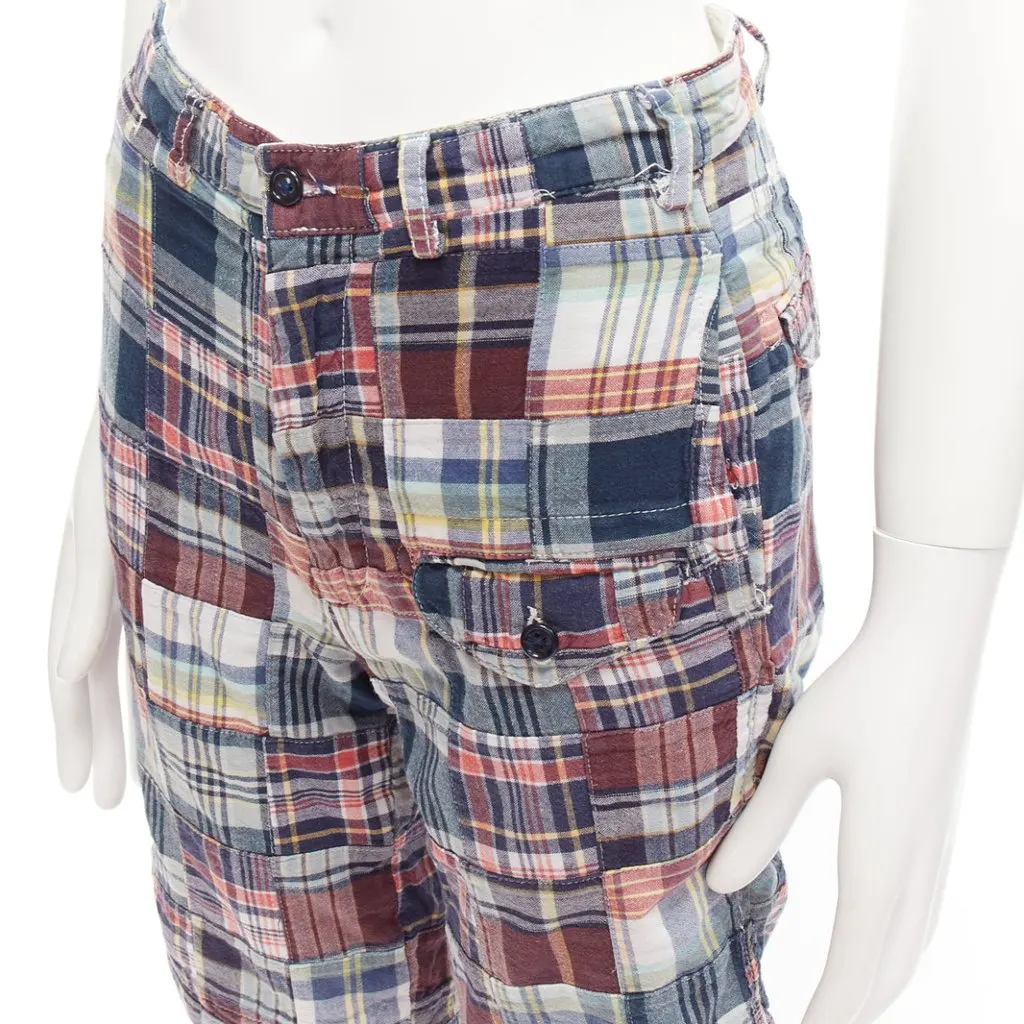 Engineered Garments Distressed Denim Shorts MultiColor Cotton Good - Back View