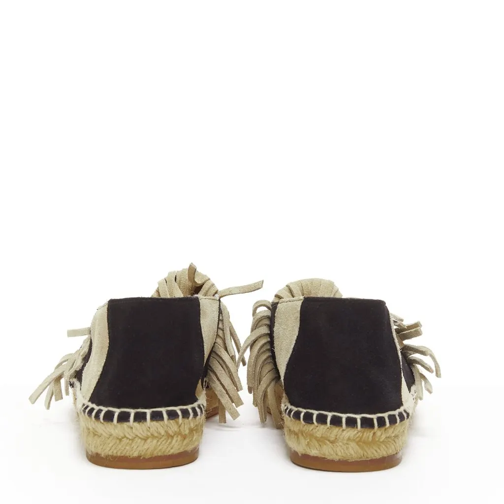 Chloé Suede Grosgrain Shoes Black Suede Fair - Box View
