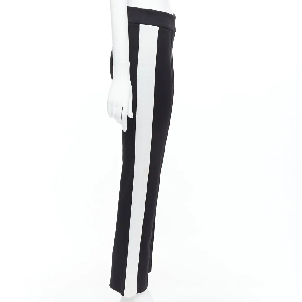 Gucci Embroidered Track Pants Black Fair - Model View
