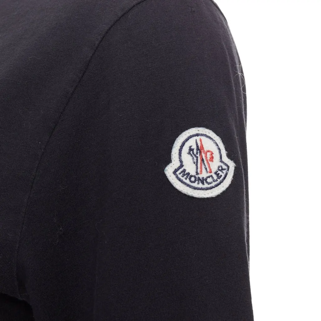 Moncler Graphic Logo Tee Black Cotton Never worn - Back View