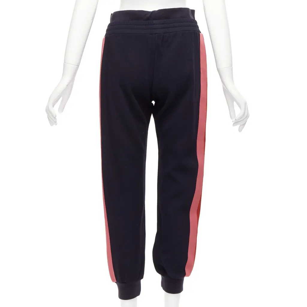 Alexander McQueen Double Waist Pants Navy Viscose Very good - Box View
