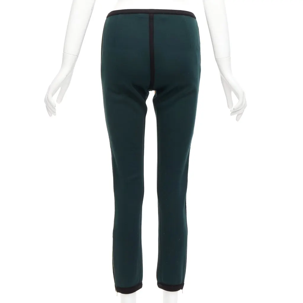 Marni Colorblock Joggers Orange Viscose Very good - Back View