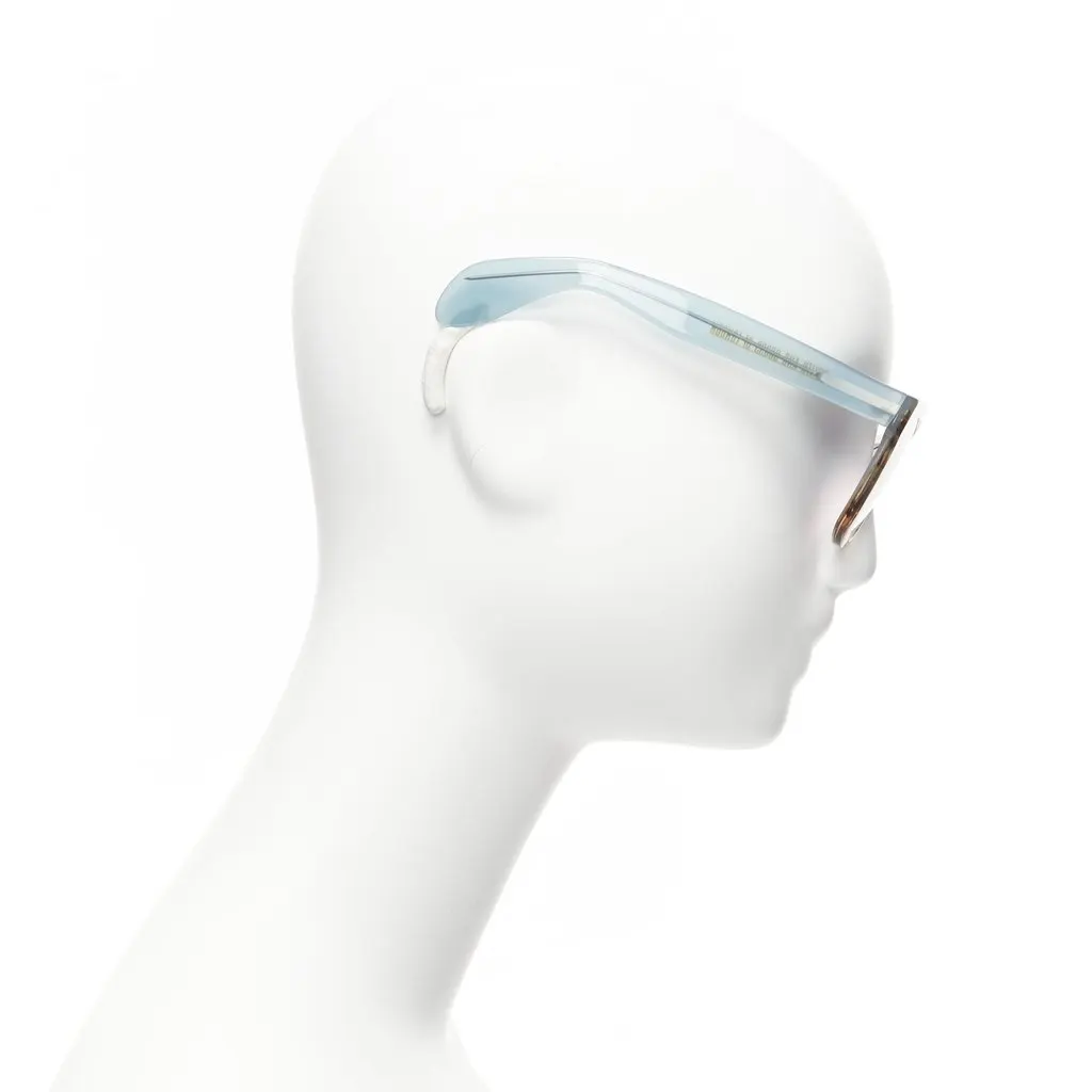 Cutler & Gross Gradient Frame Blue Sunglasses Blue Plastic Never worn - Inside View