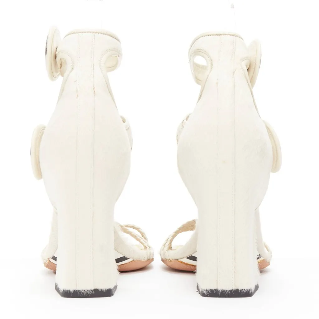 Louis Vuitton Anaconda White Leather Very good - Box View