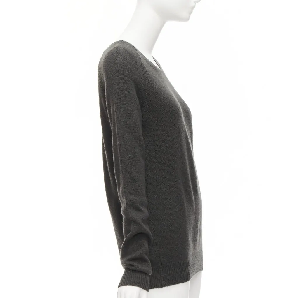 Stella McCartney Raglan Wool Sweater Grey Wool Good - Model View