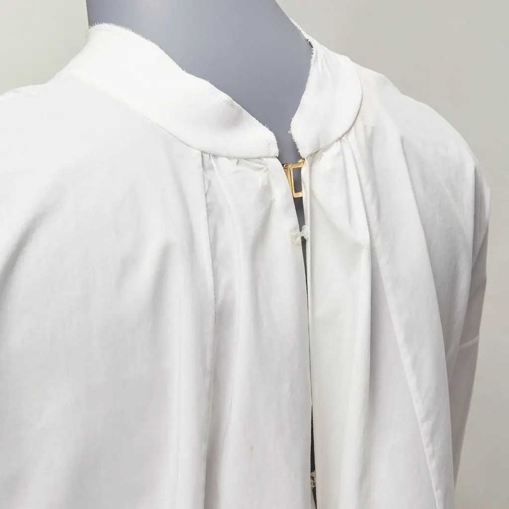 Marni Gold Hook Panel Shirt White Cotton Very good - Back View