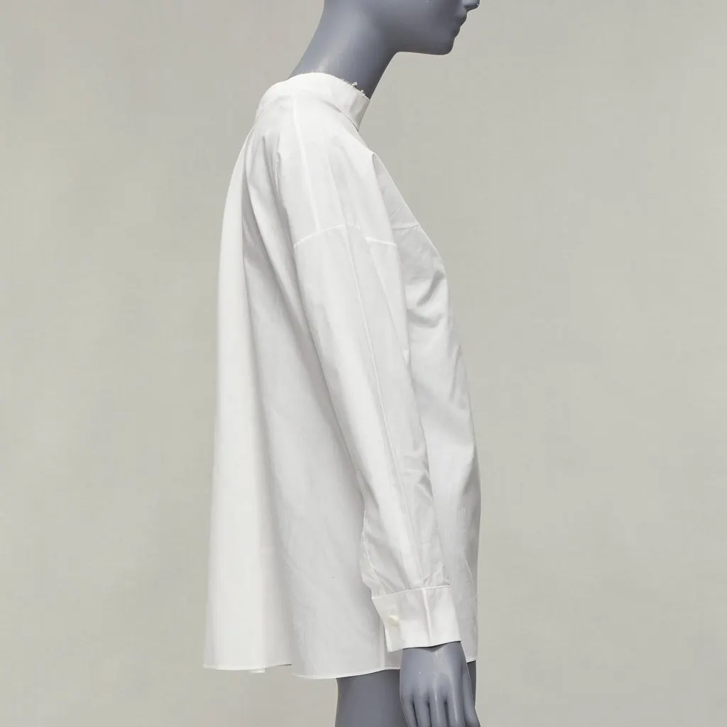 Marni Gold Hook Panel Shirt White Cotton Very good - Model View