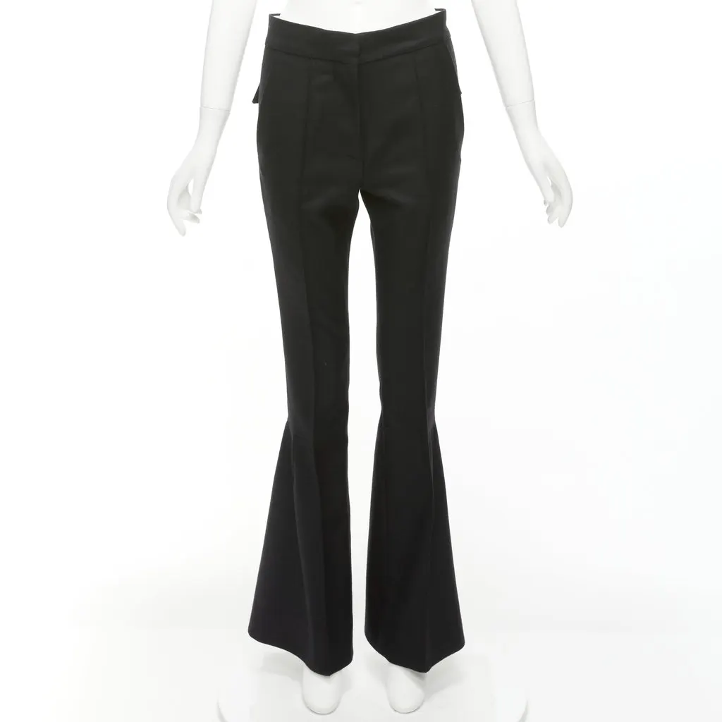 Marni Flared Dress Pants Black Wool Very good - Inside View