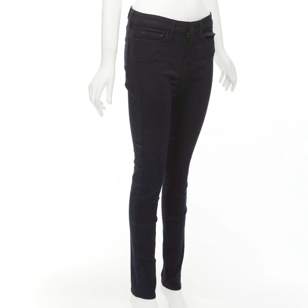 Vince Jacquard Skinny Pants Navy Fair - Inside View