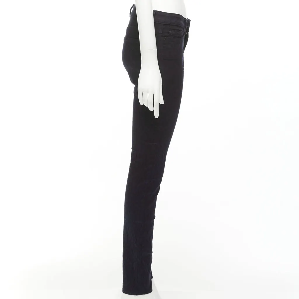 Vince Jacquard Skinny Pants Navy Fair - Model View