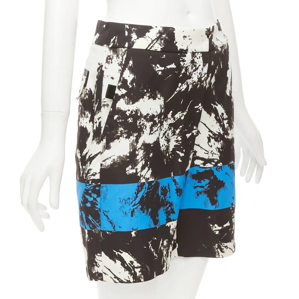 Alexander Wang Lambskin Leather Shorts Black Polyamide Never worn - Inside View