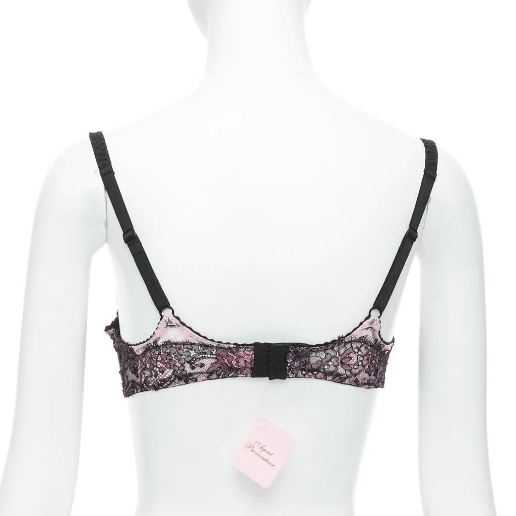 Agent Provocateur Lace Trim Bra Pink Lace Never worn, with tag - Box View