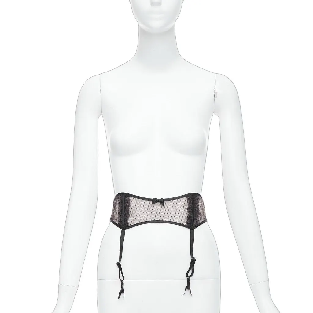 Myla Medusa Coin Black Belt Black Polyamide Never worn - Front View