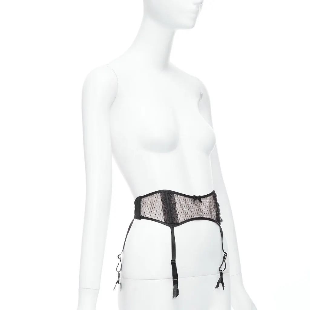 Myla Medusa Coin Black Belt Black Polyamide Never worn - Inside View