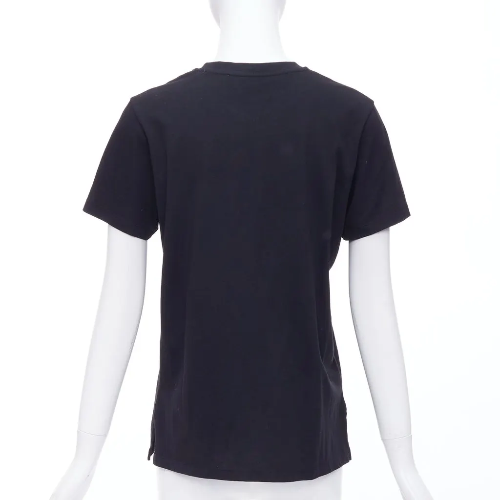 Stella McCartney Bias Cut UFO Tee Black Cotton Very good - Box View