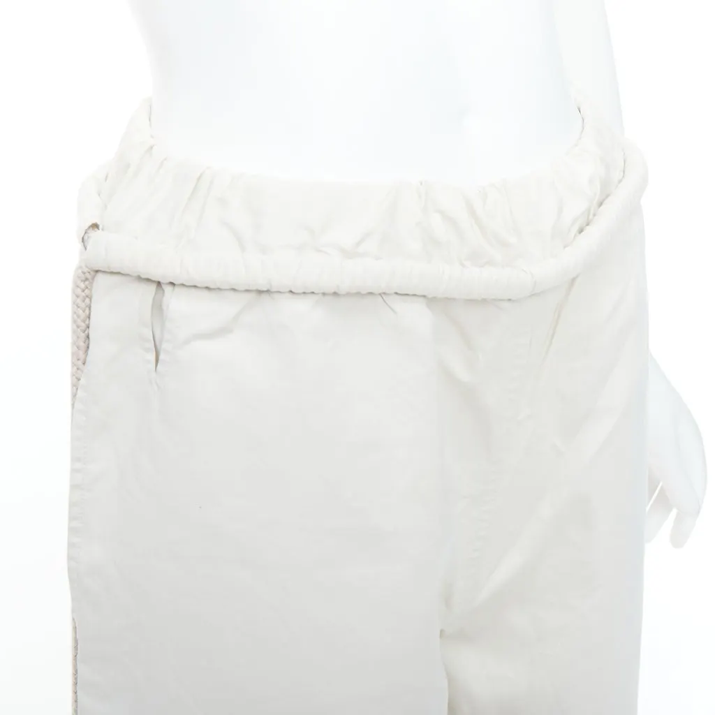 Ports 1961 Photo Print Pants Beige Cotton Never worn - Back View