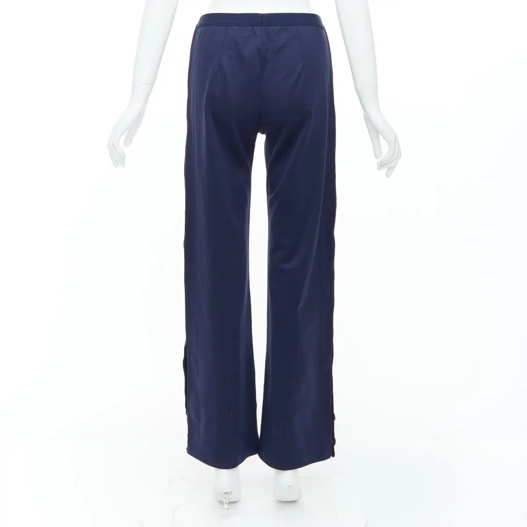 Tory Burch Trim Cropped Pants Navy Polyamide Never worn - Box View