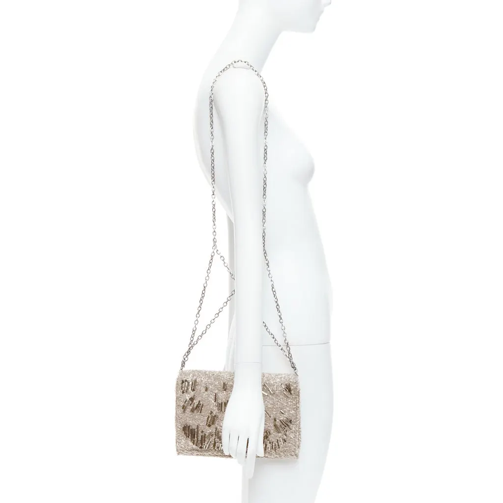 Theyskens' Theory Nylon Messenger Bag Grey Good - Back View