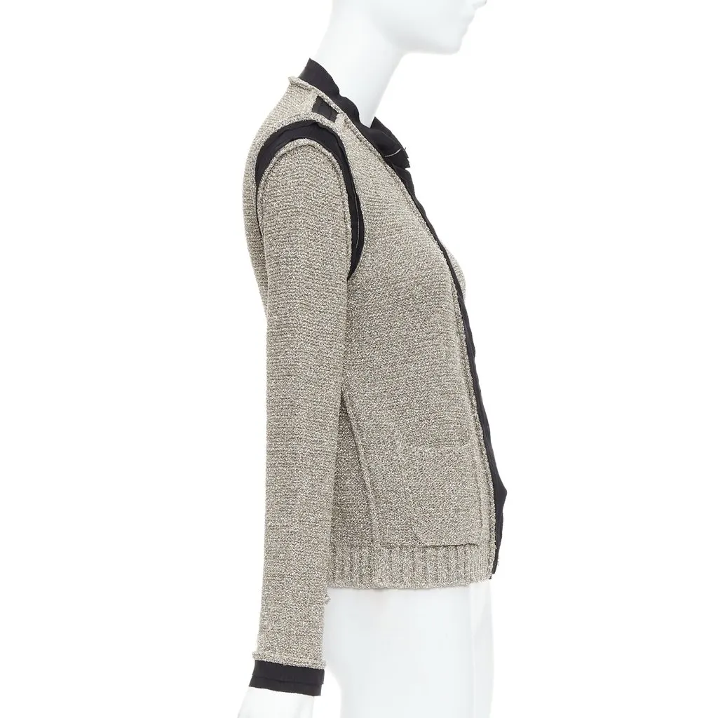 Lanvin Metallic Long Cardigan Gold Polyamide Fair - Box View