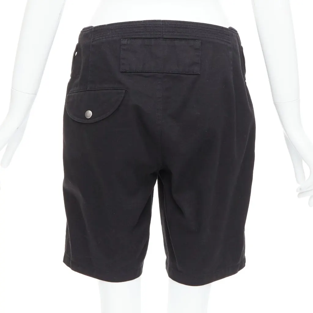 Saint Laurent Floral Capri Shorts Black Cotton Good - Box View