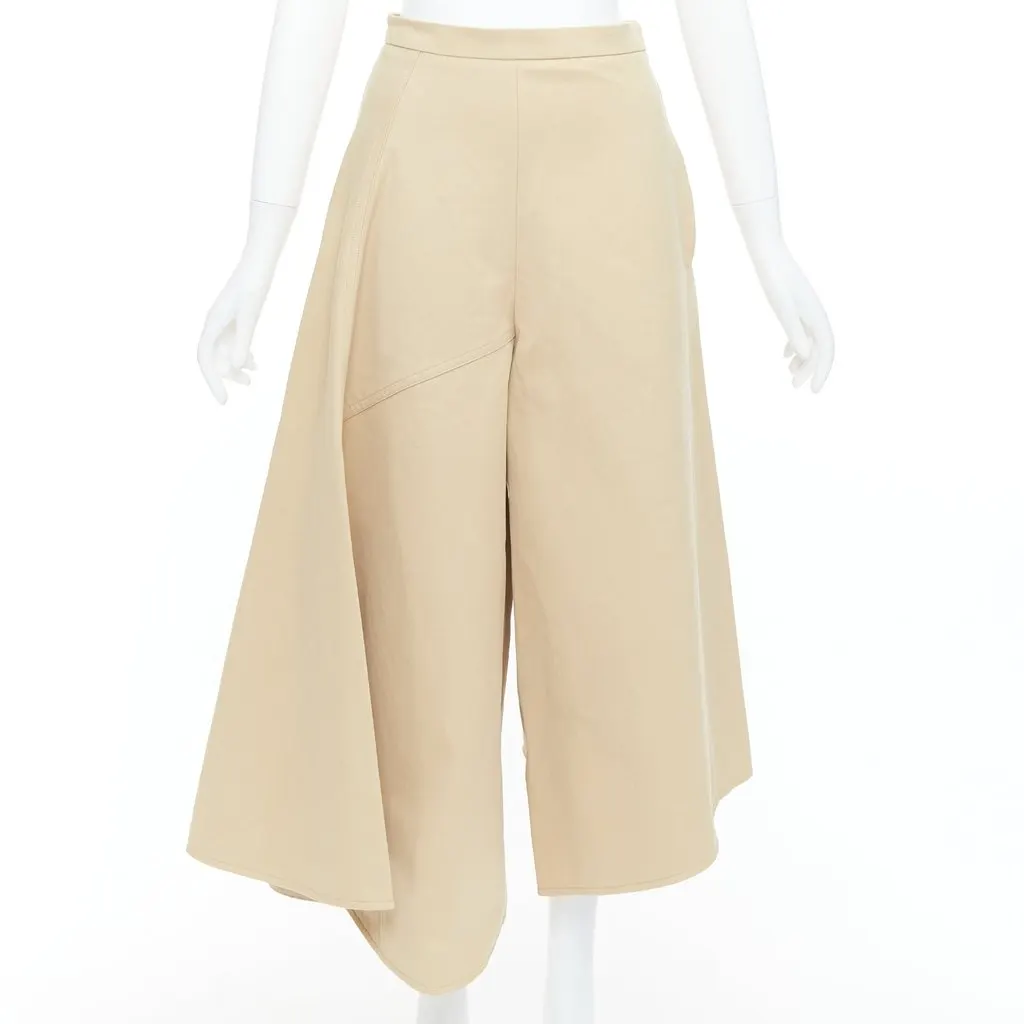 Ports 1961 Pleated Dress Shorts Beige Cotton Very good - Front View
