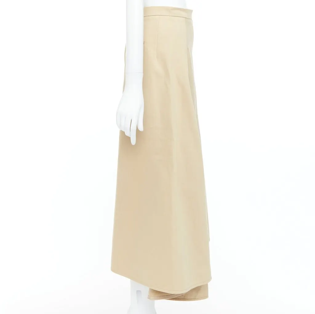 Ports 1961 Pleated Dress Shorts Beige Cotton Very good - Model View