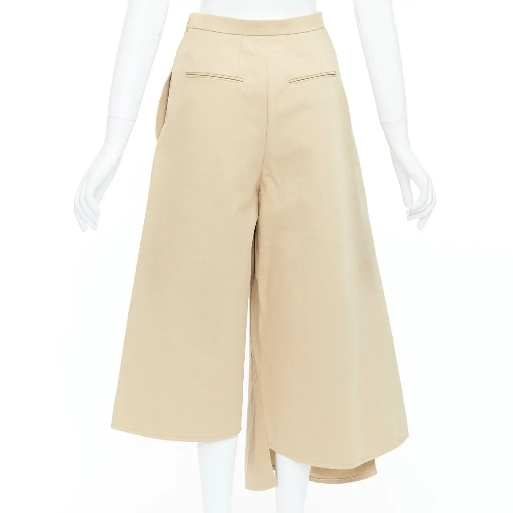 Ports 1961 Pleated Dress Shorts Beige Cotton Very good - Box View