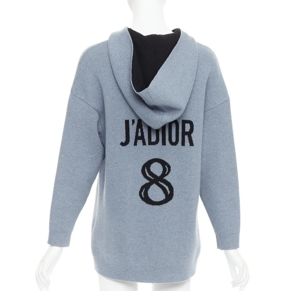 Dior Blue Cashmere Knitwear Blue Cashmere Very good - Front View