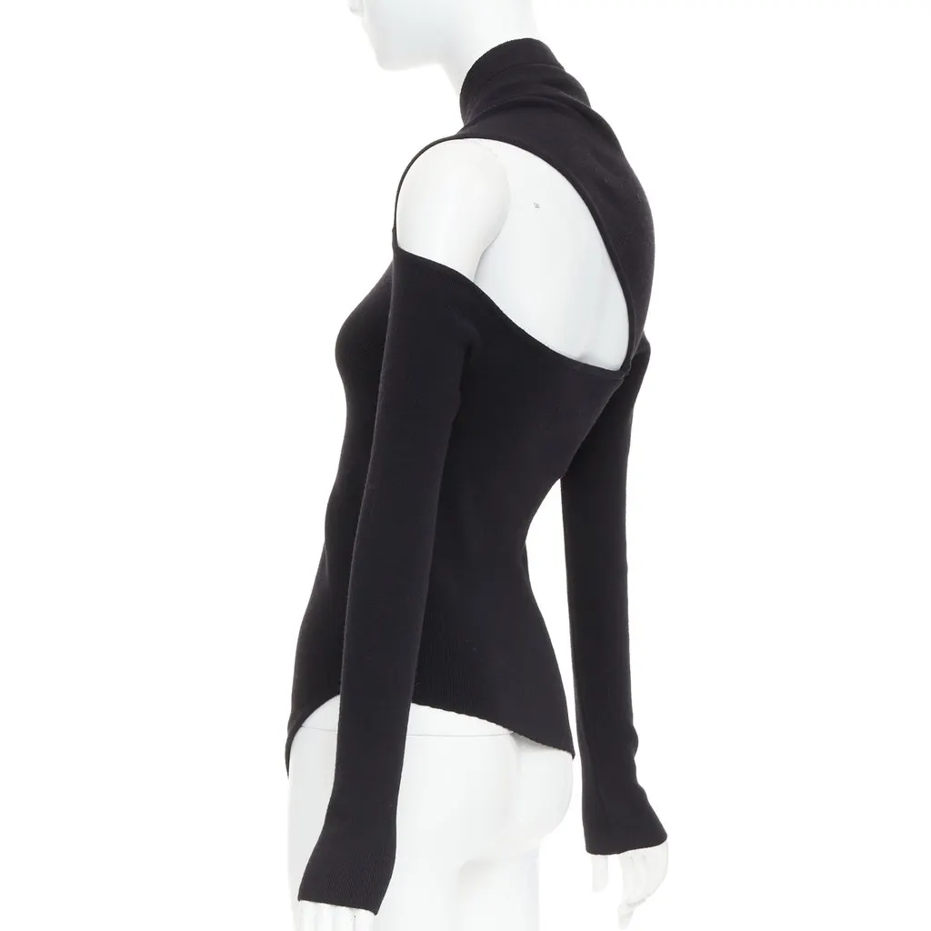 Monse Black Wool Knitwear Black Wool Very good - Box View