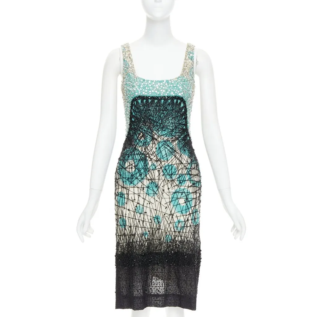 Carolina Herrera Ecru Silk Dress Ecru Silk Good - Front View