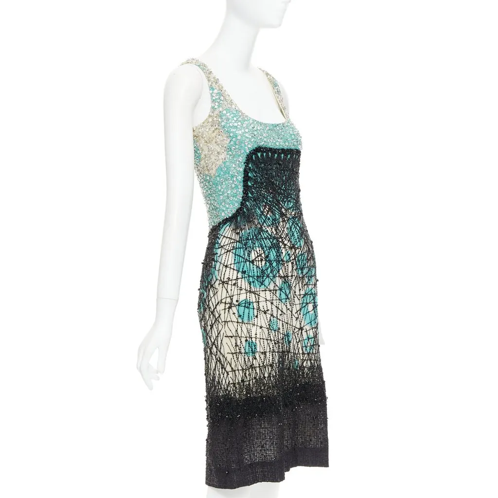 Carolina Herrera Ecru Silk Dress Ecru Silk Good - Inside View