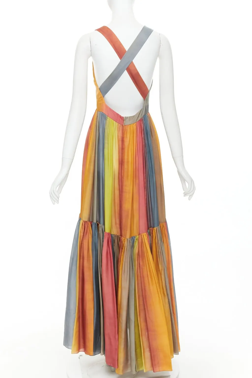 Dior MultiColor Silk Dress MultiColor Silk Very good - Box View