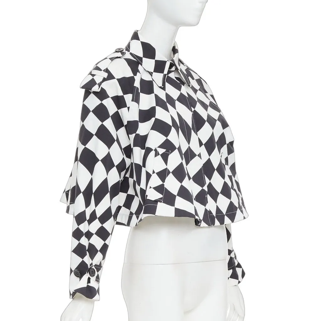Maison Margiela Black Cotton Jacket Black Cotton Fair - Front View