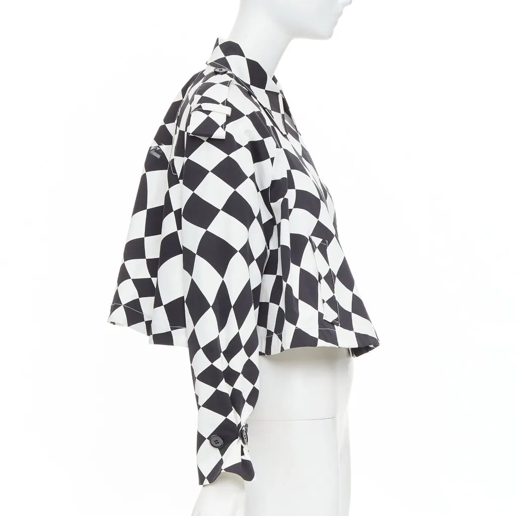Maison Margiela Black Cotton Jacket Black Cotton Fair - Model View