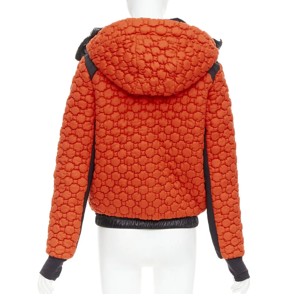Moncler Soubeyran Orange Wool Very good - Box View