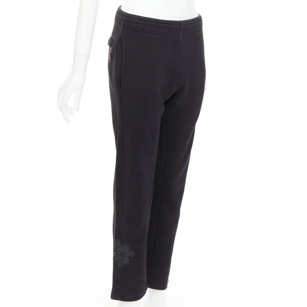 Unsigned Black Cotton Trouser Black Cotton Good - Front View