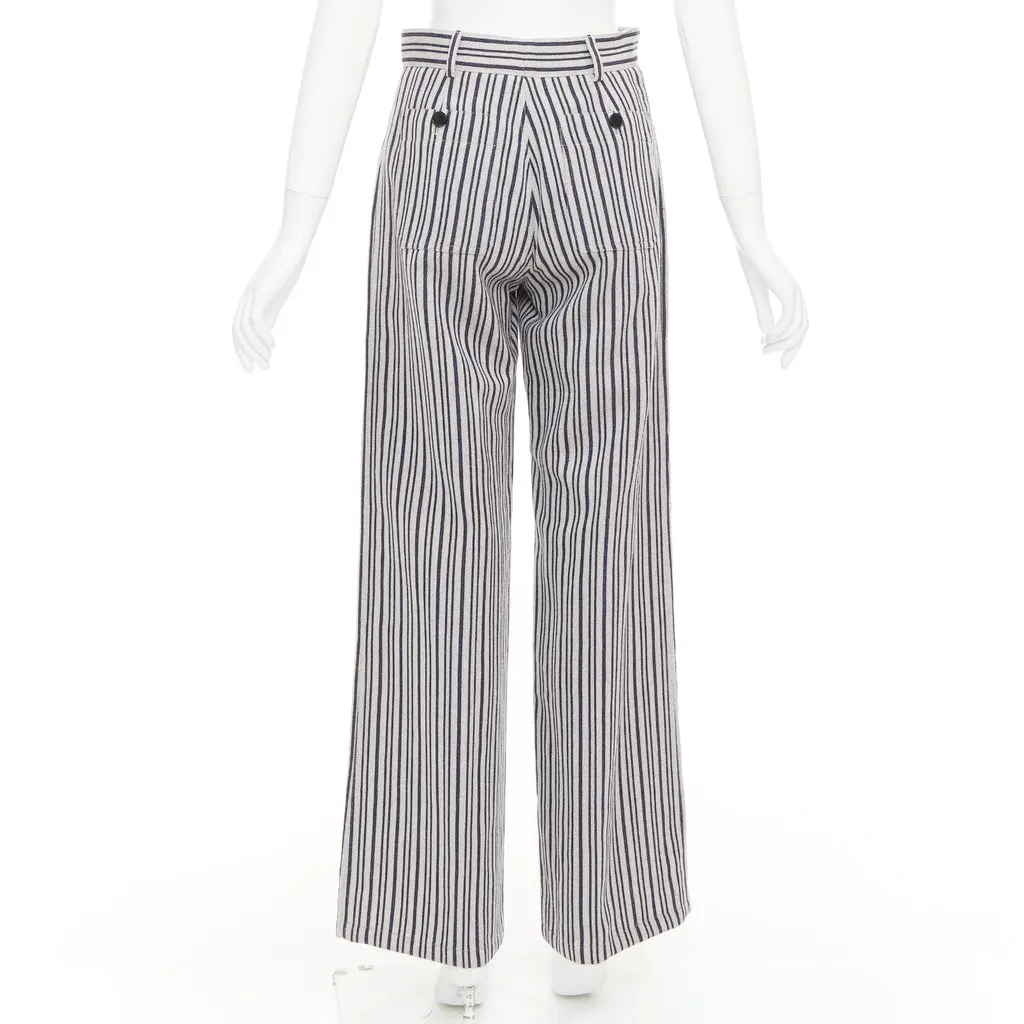 Dior Navy Wool Trouser Navy Wool Very good - Box View