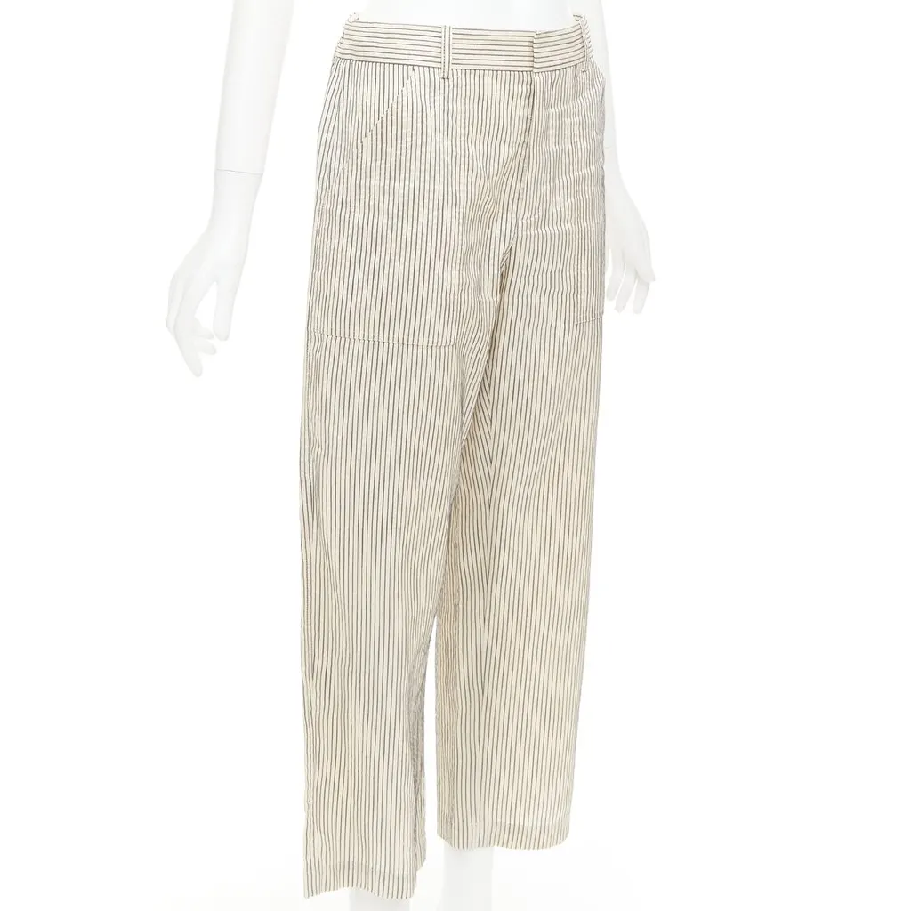 Dior Beige Silk Trouser Beige Silk Very good - Inside View