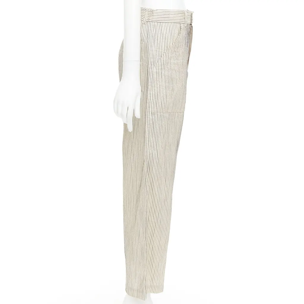 Dior Beige Silk Trouser Beige Silk Very good - Model View