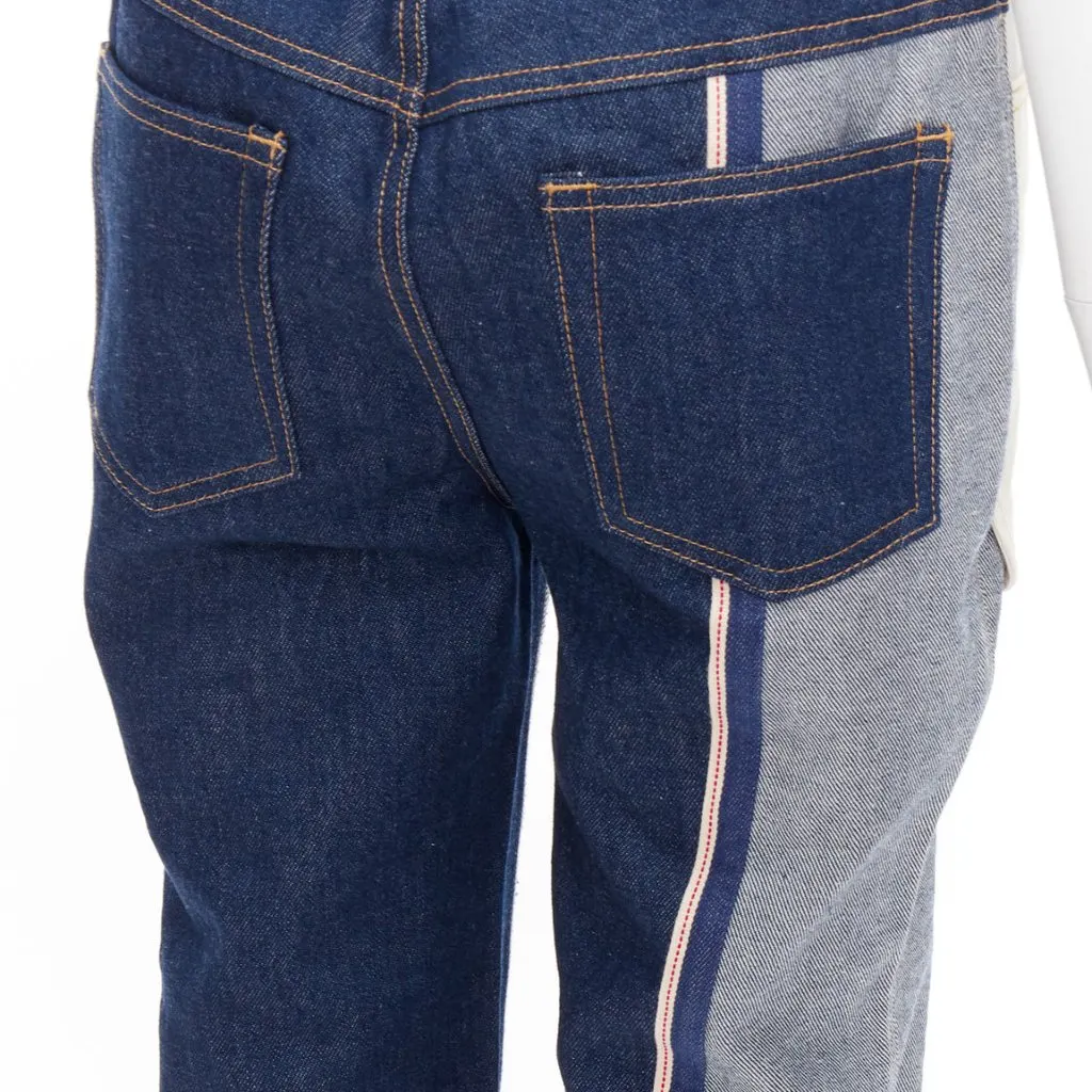Monse Ecru Denim Jeans Ecru Denim Very good - Back View